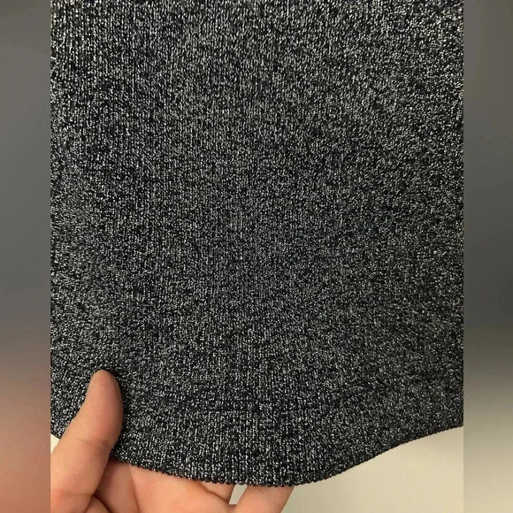 Golden Goose Venezia Pullover blouse Shimmery Blue Turtleneck Sz S Party - Picture 5 of 16